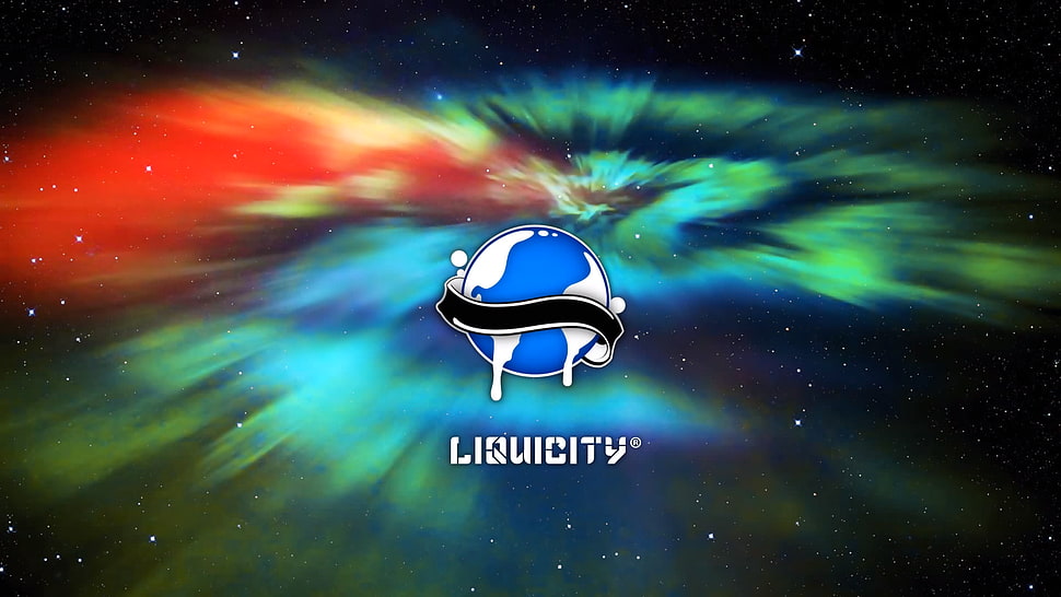 Liquidity artwork, Liquicity, space, sky, colorful HD wallpaper