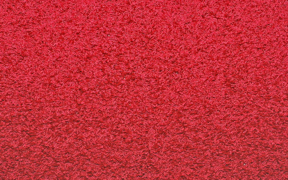 red fleece textile HD wallpaper