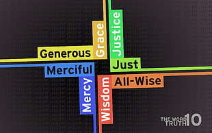 The Word Truth 10 artwork, Islam, religion, colorful, Allah HD wallpaper