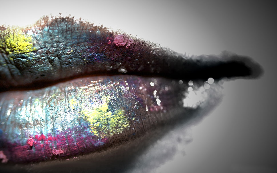 gray matte lipstick HD wallpaper