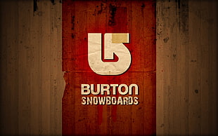 red and white Supreme logo, geek, burton snowboard HD wallpaper