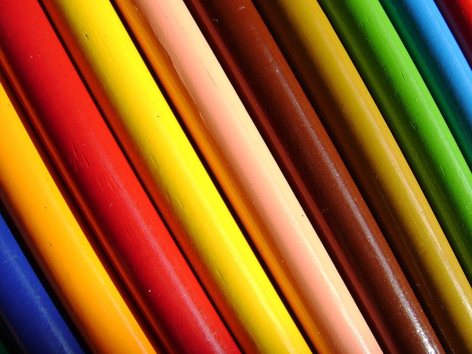 multi-color pen HD wallpaper