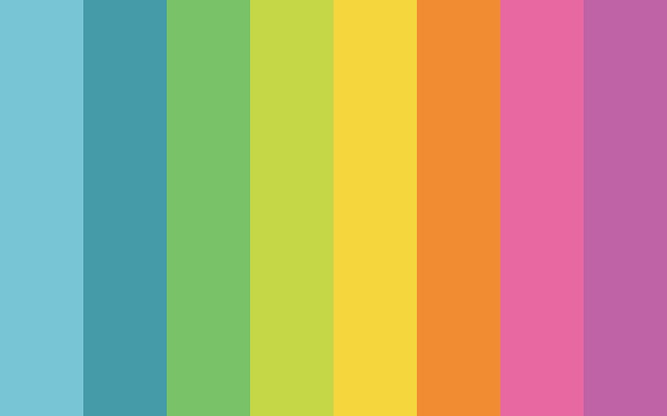 multicolored striped poster HD wallpaper