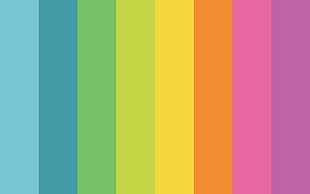 multicolored striped poster