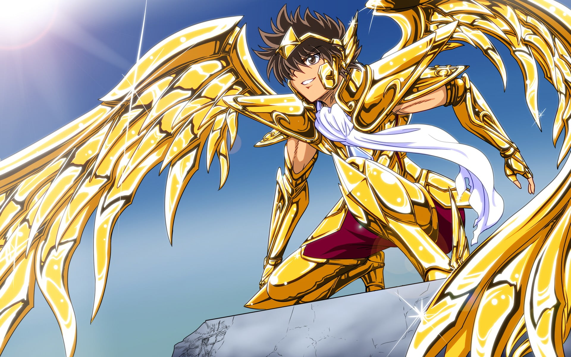 Black Haired Male Anime Character Illustration Manga Saint Seiya Hd Wallpaper Wallpaper Flare