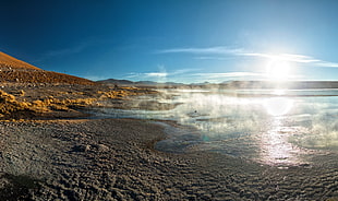 gray sand, landscape