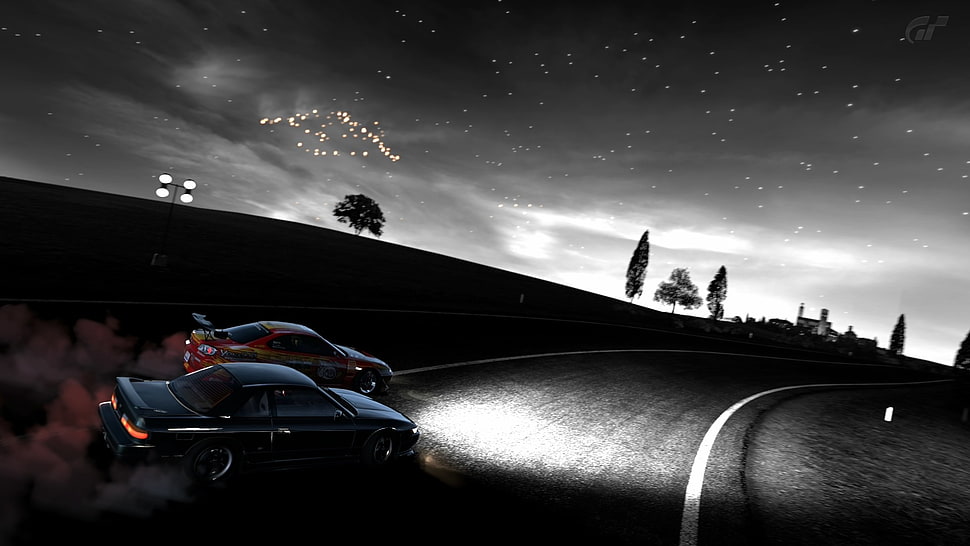 racing game wallpape, car, machine HD wallpaper