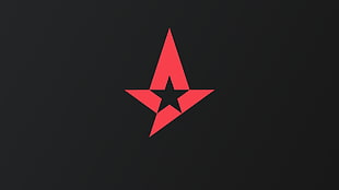 black and red star logo, Counter-Strike: Global Offensive, Astralis, Counter-Strike
