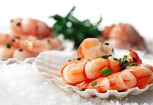 cooked shrimp, food HD wallpaper