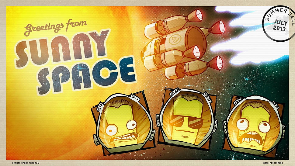 Sunny Space screengrab, Steam (software), Kerbal Space Program HD wallpaper