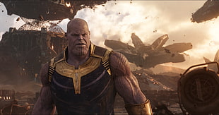 Thanos movie still screenshot, Thanos, Marvel Cinematic Universe, Avengers: Infinity war, The Avengers