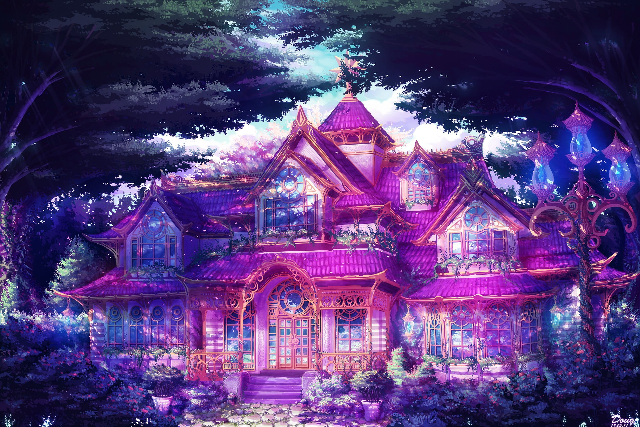 Anime House HD Wallpaper by rkmlady