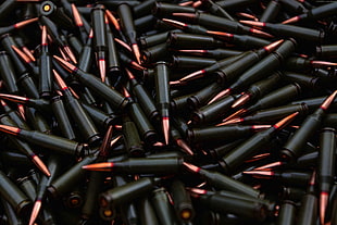 assorted rifle ammunition lot HD wallpaper
