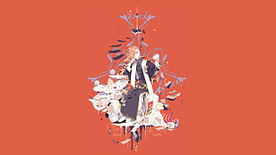 anime wallpaper, anime, Micha (PFFK), Pixiv Fantasia: Fallen Kings, redhead