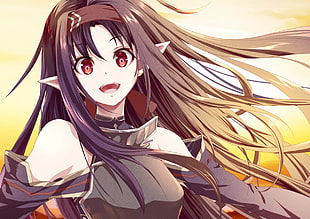 Sword Art Online female character illustration