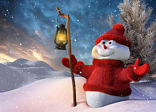 Snowman poster HD wallpaper