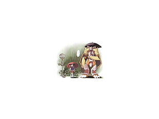 cartoon characters illustration, Digimon Adventure, Digimon, My Neighbor Totoro HD wallpaper