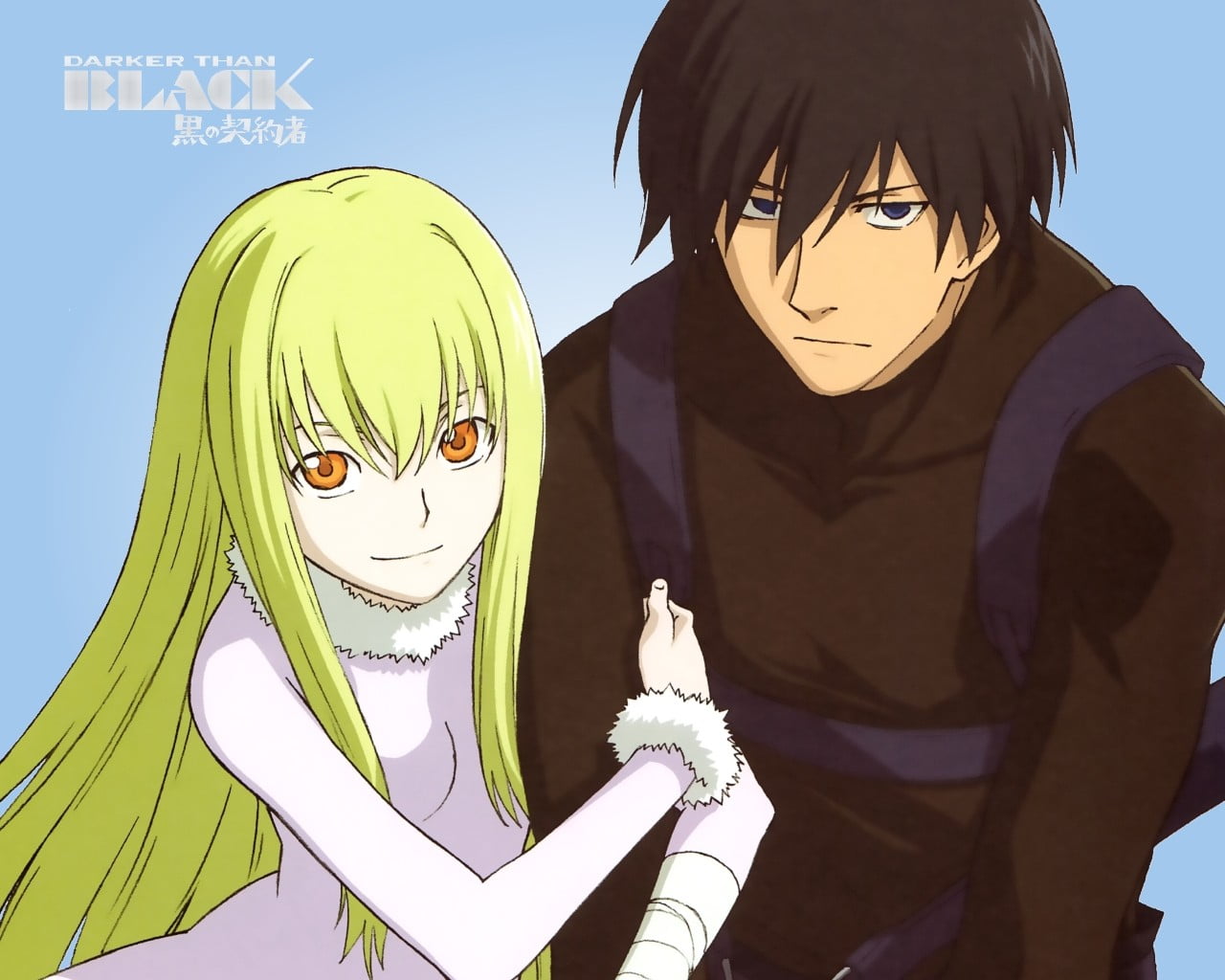 Yellow Haired Female Character Darker Than Black Hei Amber Hd Wallpaper Wallpaper Flare