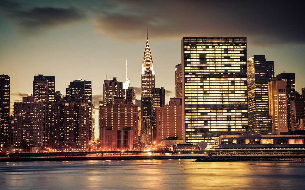 Empire State New York HD wallpaper