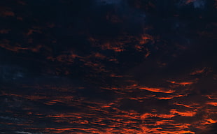 Banaue Rice Terraces, Clouds, Sunset, Night