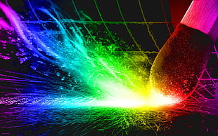 sparking match stick