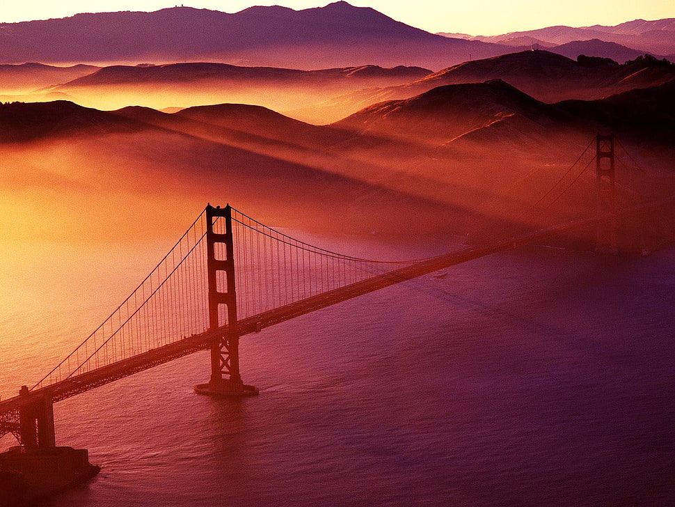 Golden Gate bridge, San Francisco HD wallpaper