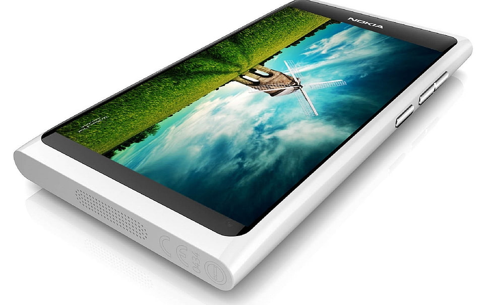 white Nokia smartphone HD wallpaper