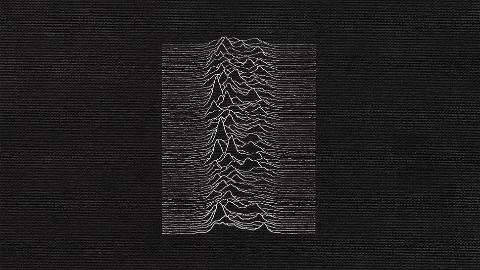 black and white area rug, Joy Division, album covers, music HD wallpaper
