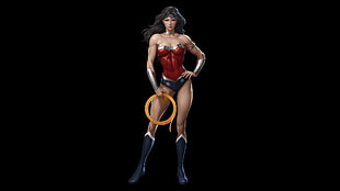 Wonder Woman 3D animated character