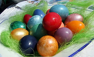 Easter Egg on plate