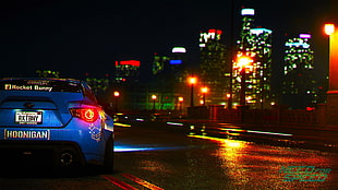 blue Toyota 86, Need for Speed, Subaru BRZ, car HD wallpaper