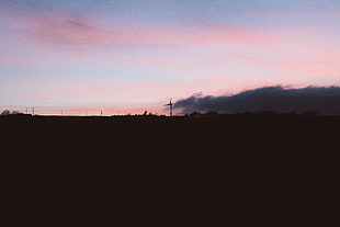 orange stratus clouds, Sunset, Sky, Wind generator HD wallpaper