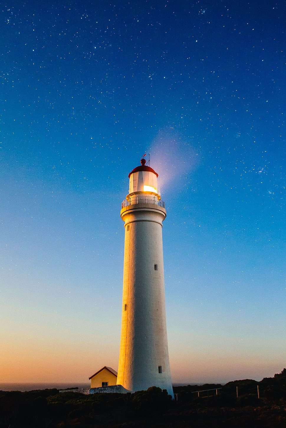 low angle photography of light tower HD wallpaper