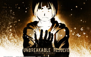 Unbreakable Resolve Fullmetal Alchemist illustration, Elric Edward, Fullmetal Alchemist: Brotherhood, Full Metal Alchemist, anime