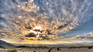 landscape photography of sky HD wallpaper