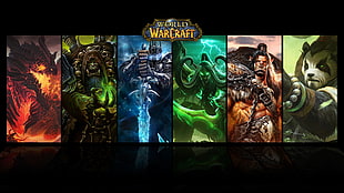 World of Warcraft, Deathwing, Arthas, Gul'dan HD wallpaper