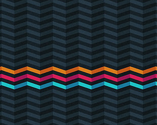 white, black, and blue chevron textile, abstract, graphic design, vector