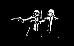 Star Wars storm trooper illustration HD wallpaper