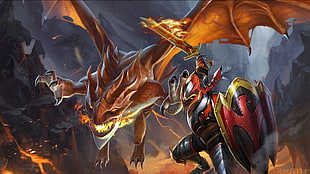 Dragon Knight HD wallpaper
