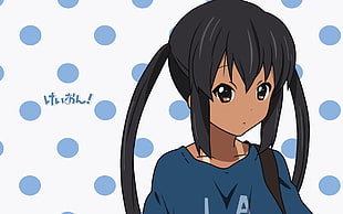 female anime character illustration HD wallpaper