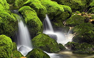 waterfalls wallpaper, landscape, nature, waterfall