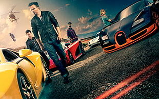 Fast & Furious digital wallpaper, movies, Need for Speed (movie), Aaron Paul, car