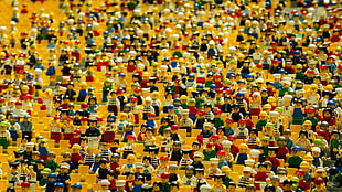 Lego mini figure lot HD wallpaper