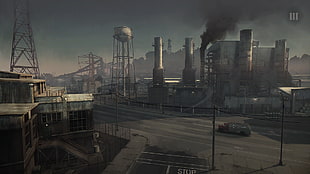 brown factory, Mafia III, video games, artwork, Mafia HD wallpaper