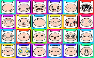 Finn by Adventure Time illustration, Adventure Time, emotion, Finn the Human HD wallpaper