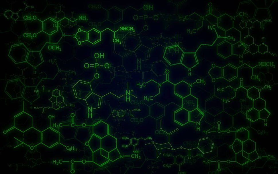 drugs, chemical structures, chemistry HD wallpaper