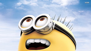 Minion digital wallpaper, Despicable Me, minions, animated movies, movies