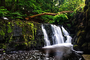 waterfalls photo HD wallpaper