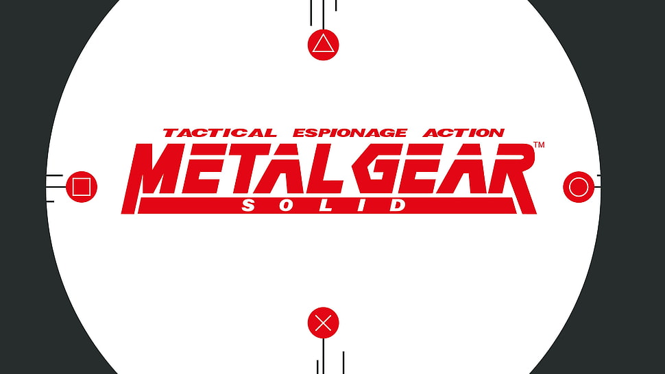 Metal Gear Solid logo, Metal Gear Solid , Solid Snake HD wallpaper