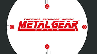 Metal Gear Solid logo, Metal Gear Solid , Solid Snake HD wallpaper